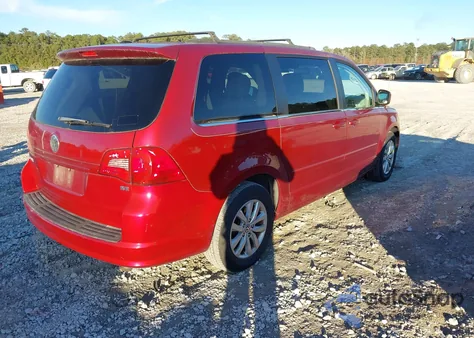 2012 Volkswagen Routan Se из США, поврежденный, VIN 2C4RVABG7CR193928